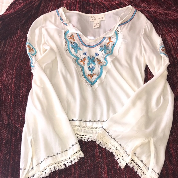 Vintage Havana Tops - VINTAGE HAVANA BOHO TOP